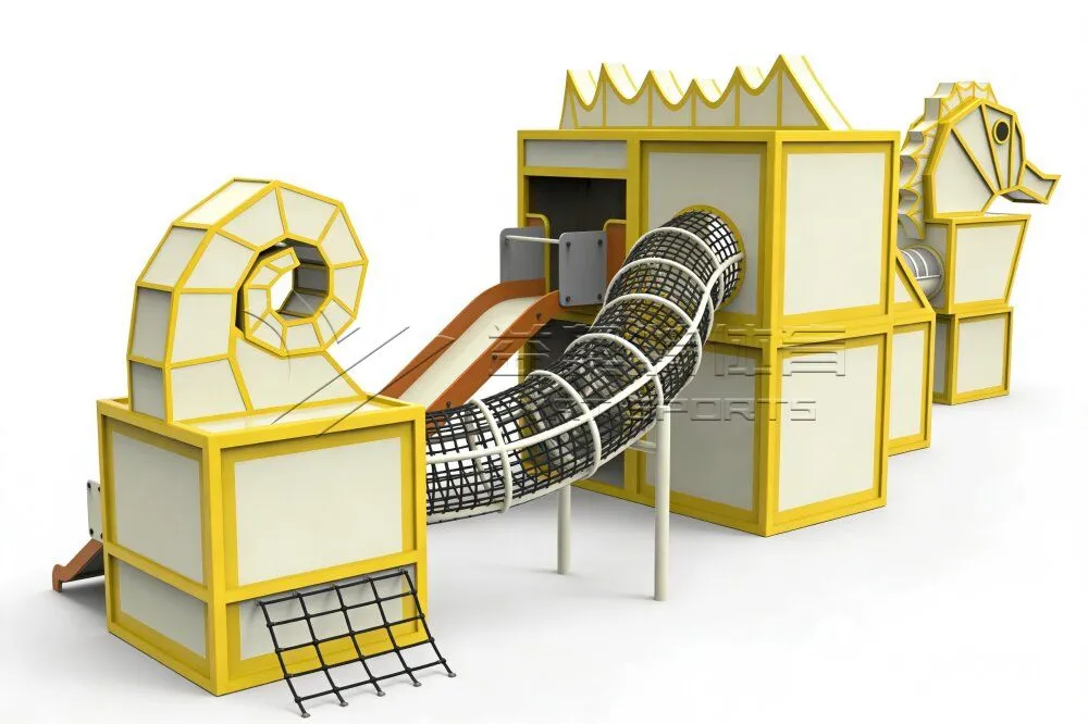 Outdoor Kids Slide Tunnel Combo