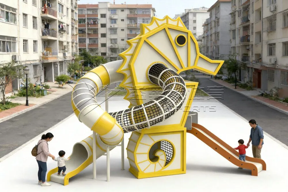 Coastal Themed Kids Play Structure