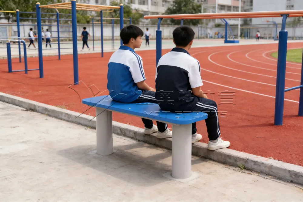 Outdoor Leisure Bench – Weather-Resistant Park Seating for Fitness Areas