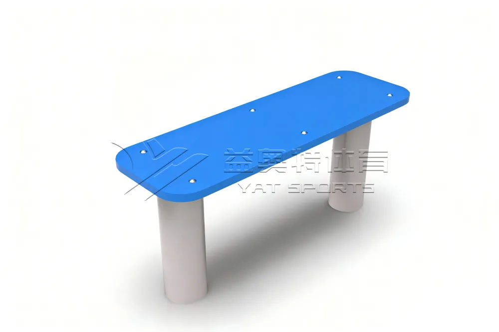 Heavy Duty Outdoor Bench – Community Park Seating & Fitness Rest Station