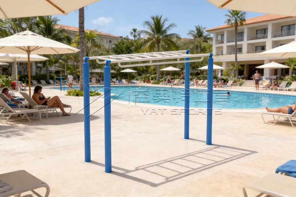  Pull-Up & Climbing Station for Community Fitness Areas