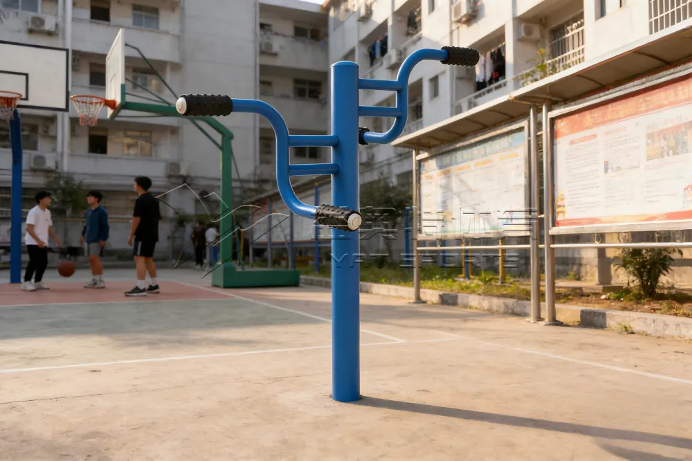 Outdoor Leg Press & Massager 
