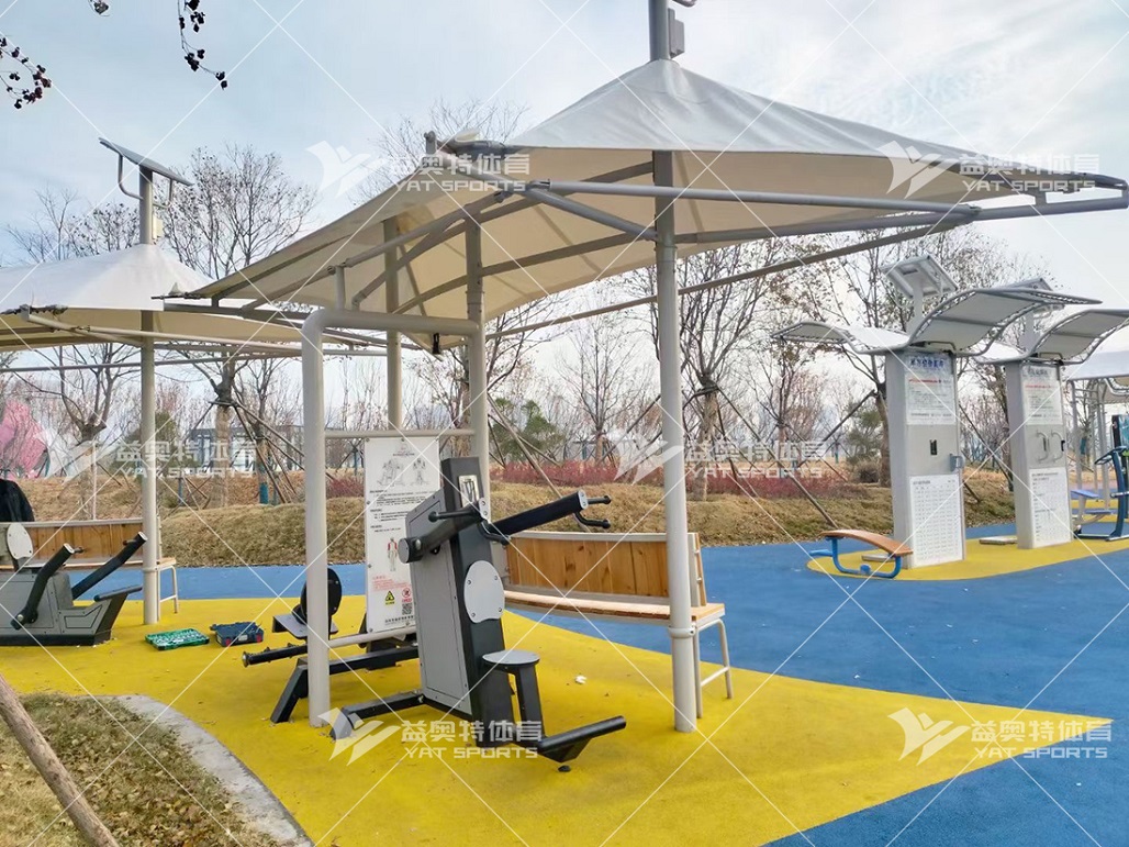 Shandong Linyi Baihua Lake Park Large Fitness Equipment Project