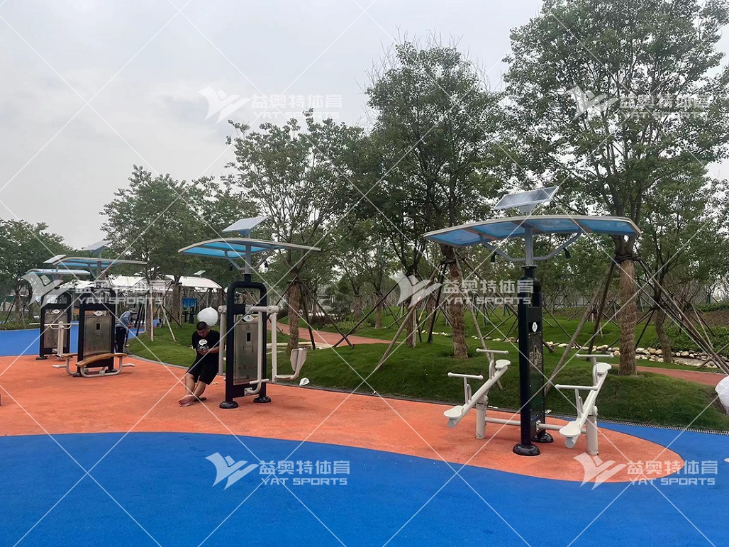 Shandong Linyi Baihua Lake Park Large Fitness Equipment Project