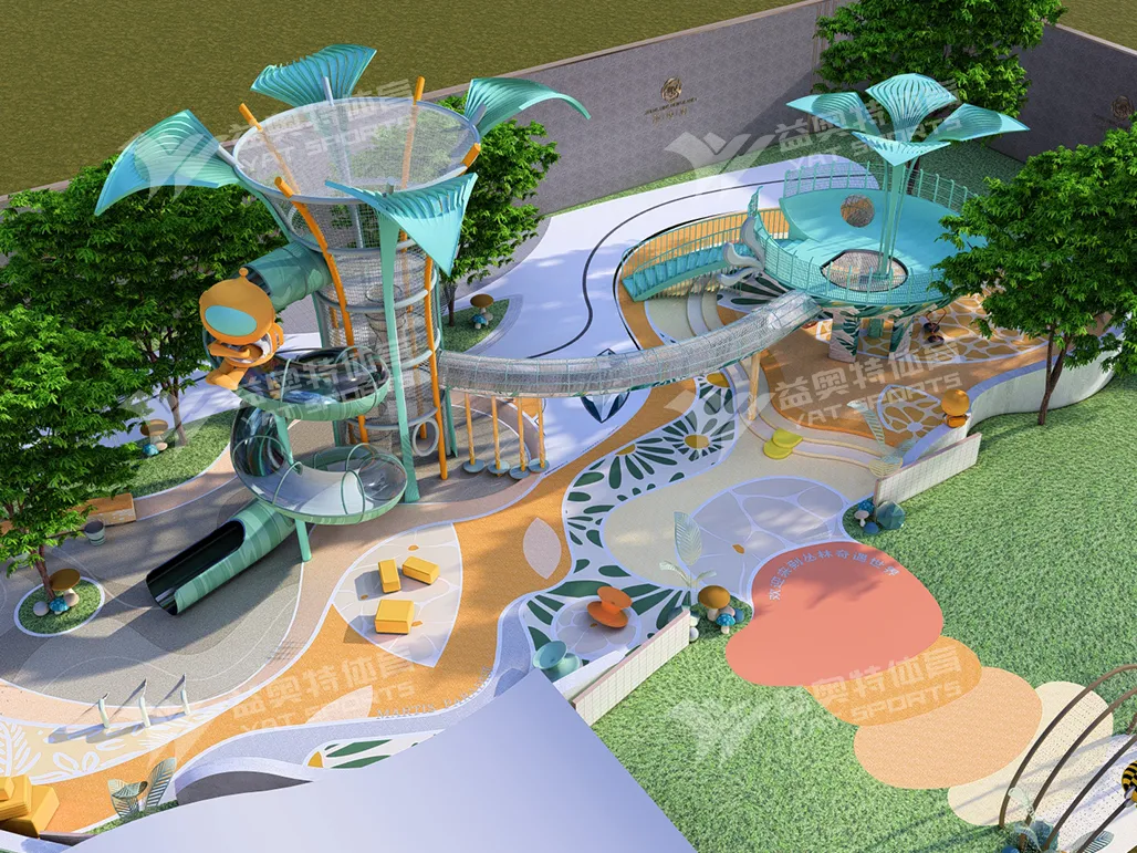 Hebei Shijiazhuang Zhengding Large Children’s Playground Equipment Project